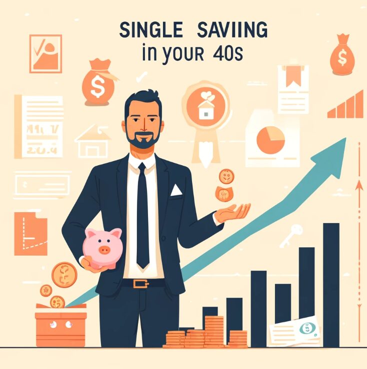 40代独身男性の為の貯蓄法、資産運用
